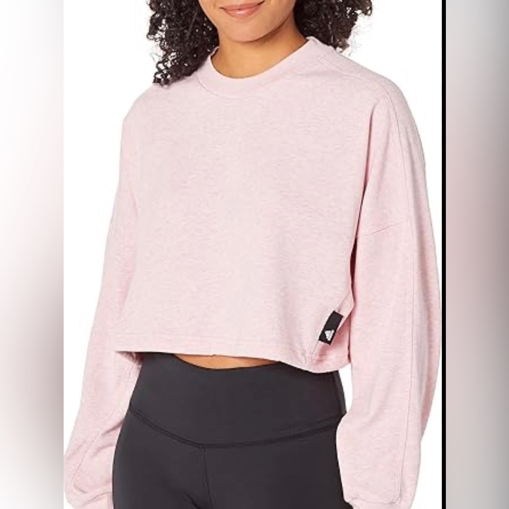 New Adidas crew neck lounge sweatshirt